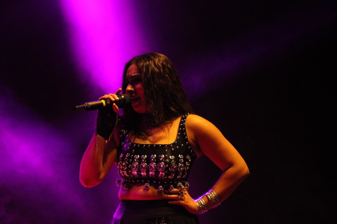 shakira performing on stage